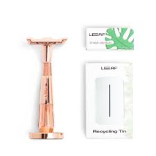 Amazon.com: Leaf Shave | The Thorn Razor Set, Rose Gold - Includes Thorn  Razor, Matching Stand, 50-Pack of Single-Edge Blade Refills, and Blade Bank  : ...