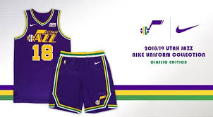 Utah jazz purple mountain uniform reveal. Utah Jazz To Wear Throwback Jerseys In 2018 19