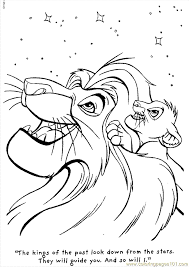 Get the markers out and make an average day a little more magical (for free!) by printing out a few of our favorite fairy, rainbow, and baby unicorn coloring pages. Coloring Pages Lion 07 Cartoons The Lion King Free Printable Coloring Library