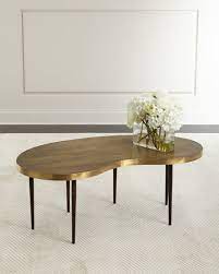 Shop arteriors lighting and dècor at horchow. Arteriors Rein Brass Coffee Table