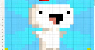 Awesome Fez Fan Art Made On A Spreadsheet Art Fan Art Pixel Art