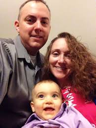 My brother Allen and his granddaughter, Liz, Jennifer, daughter !