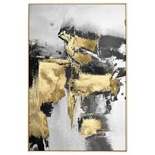 Black And Gold Art Prints Framed Wall Art Modern Abstract Gold Black Print Painting On Canvas Gold Art Luxury Wall Art Pictures On Canvas Framed Painting Wall Art Pictures Abstract Art Pictures