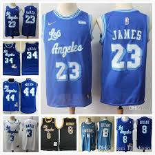 Los angeles lakers city edition. 2021 2020 Retro Mens Lebron 23 James Blue Golden White Jersey Lo Angeles 13 Lakers Kobe 8 Bryant Shaquille O Neal Nba 13 Jerry West Jerseys From Jw88991 21 76 Dhgate Com