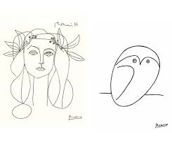 Line is the basis of picasso, whether it's painting, sculpture, drawing; Picasso S Drawings