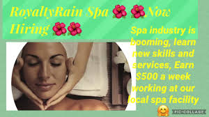 We’re Now Hiring🤗Earn $500 plus weekly income in the Spa industry. We are  a full functioning Spa with many new services and we’re willing to train.  Inbox for details.