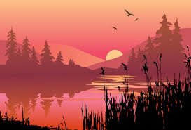 See more ideas about sunset silhouette, silhouette, sunset. Evening Sunset Landscape Free Vector Download 2 163 Free Vector For Commercial Use Format Ai Eps Cdr Svg Vector Illustration Graphic Art Design