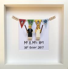 Lego Harry Potter Wedding Gift Personalised Harry Potter Gift Harry Potter Theme Lego Wedding Frame By Ourbricklibrary On Etsy Https Www Etsy Presentideer