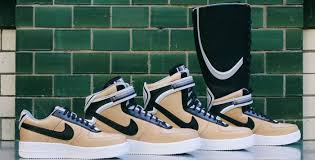 This edition sports a leather upper dressed in white, sunblush, team orange and bordeaux, and supported by a matching ankle strap. Riccardo Tisci X Nike Air Force 1 Nice Kicks