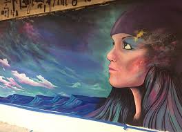 Jaimie Kintz painted The Graffiti Bridge in honor of his wife Nicole who he  lost a year ago to Cancer… he said he wanted to honor her memory