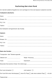Auch der verbleib des hundes wird in einem solchen hundeschutzvertrag geregelt, falls sie das tier nicht mehr halten können. Kaufvertrag Uber Einen Hund Pdf Kostenfreier Download