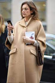 #raf simons #fashion #camel coat #overcoat #high fashion #street style #cigarette. 5 Big Street Style Trends From Milan Fashion Week Funkyforty Funky Life Style And Fashion