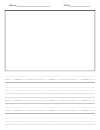 Our first grade writing paper comes in somewhat wide margins for your kids who are still learning to write their letters neatly and clearly. Blank Picture And Writing Paper Pdf Google Drive Kindergarten Writing Paper Free Writing Paper Writing Worksheets