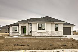 1879 sq ft 1 story 3 bed 78' 11 wide 2 bath. Bricks On Down White Stucco House House Exterior Stucco Homes