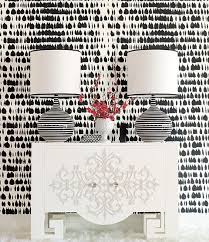 Signature Schumacher Wallcoverings White Interior Design Black And White Wallpaper Wall Coverings