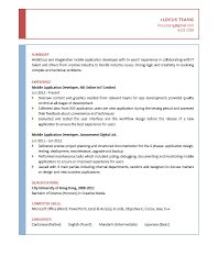 Writing a powerful cv cover letter with your job applications will ensure that your cv gets opened every time. Mobile Application Developer Cv Ctgoodjobs Powered By Career Times