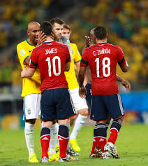 Hello, please full match complete the world cup 1998 and 1994 please. File Brazil And Colombia Match At The Fifa World Cup 2014 07 04 23 Jpg Wikipedia