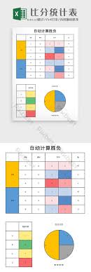 A sample football score sheets can be created either in ms excel, ms word or the pdf format and many such samples or templates are also easily available on the internet. Football Score Statistics Table Excel Template Excel Xls Free Download Pikbest