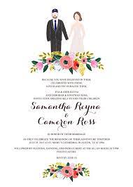 Made To Order Couple Wedding Illustration Hand Painted Wedding Portrait Invitation Wedding Illustration Portrait Invitation Hand Painted Wedding