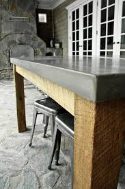 Esstisch Aus Beton Concrete Wave Design Diy Esstisch Concrete Table Top Aussenkuche