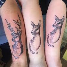 If you look closely, you can see the chicago cubs symbol for their home baseball team, and the buildings are the chicago skyline. Creative Father Daughter Tattoos That Deserve Our Attention Page 6