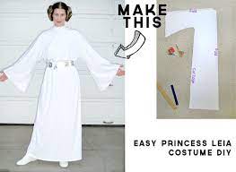 Princess Leia Hair Tutorial The Sewing Rabbit Princess Leia Costume Diy Princess Leia Costume Star Wars Costumes Diy
