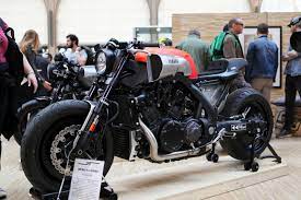 Custom Yamaha Vmax At The Paris Shed Show Motorcycles