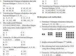 Penilaian harian matematika kelas 8 semester 1. Soal Penilaian Harian Matematika Kelas 7 Semester Ganjil Didno76 Com