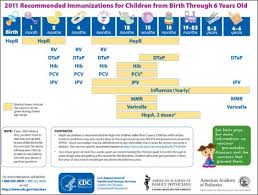 Immunization Schedule Baby And Moms World