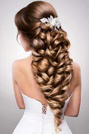 Idee Coiffure Mariage Peigne Cheveux Longs Hair Styles Beautiful Wedding Hair Wedding Hairstyles