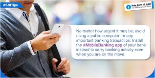 Sbitip Install The Mobilebanking App Of Your Bank To Carry Banking Activity Even When You Are On The Move Statebankof Banking Mobile Banking Bank Of India
