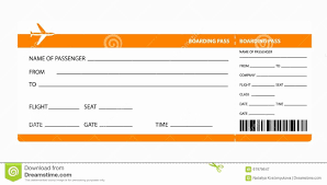 Plane Ticket Template Pdf Awesome Airplane Ticket Boarding Pass Ticket Template Vector Image Hamiltonpl In 2020 Airplane Tickets Plane Tickets Boarding Pass Template