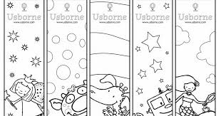 Usborne Bookmarks Pdf Coloring Bookmarks Free Printable Bookmarks Bookmarks Kids
