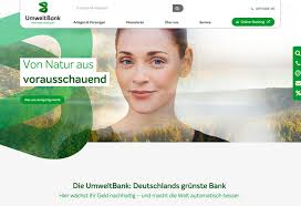 Umweltbank Webdesign