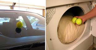 A golf ball, baseball, soccer ball, and othe. Upcycling Or Reusing Old Tennis Balls Yes