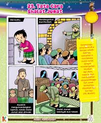  Komik Adab Shalat Jumat Komik Anak Anak Komik