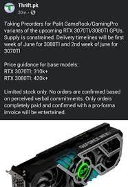 Rtx 3080 price in pakistan: You Can Now Buy The Geforce Rtx 3080 Ti Printer In Pakistan For 2 250 Euros