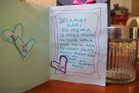 Cerita persetubuhan aku dengan ibu dan adik kandungku. Kad Hari Ibu Yang Shahdu Dan Sempoi Potret Kasih