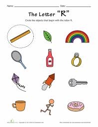 Things That Start With R Worksheet Education Com Letter Worksheets For Preschool Alphabet Phonics Alphabet Preschool