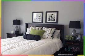 غرفة نوم رمادية أنيقة home all white bedroom bedroom makeover