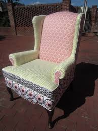 Accent Chair Medley Would Look Good As A Mint Coral Color Too Patterned Chair Furniture Upholstery Upholstered Furniture