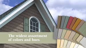 Autumn yellow, buckskin, colonial white, desert tan, flagstone, granite gray hearthstone, heritage cream, light maple, natural clay, oxford blue. Wide Range Of Colors With Certainteed Cedar Impressions Mp4 Youtube