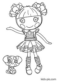You might also be interested in coloring pages from lalaloopsy, rag dolls categories. Printable Lalaloopsy Coloring Pages Kids Pic Com