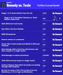 Complete a legendary quest 1. Fortnite Chapter 2 Season 1 Overtime Challenges Leaked Fortnite Intel