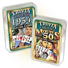 Many were content with the life they lived and items they had, while others were attempting to construct boats to. Flickback Media Inc 1954 Trivia Playing Cards 1950 S Movie Trivia Combo 65th Birthday Or Anniversary