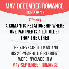 The opposite of an inverse relationship is a direct relationship. May December Romance Or May September Romance Is A Romantic Relationship English Phrases Idioms English Vocabulary Words Idioms And Phrases