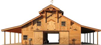 Offering an extensive selection of barns for sale, each of which can be customized to your unique specifications, kloter farms is a trusted partner for. Wood Barn Kits For Horses Rvs Boats Barn Pros
