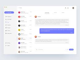 Chat Messenger Web App Web App App Design Web App Design