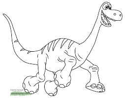 The theme is very suitable for kids because it can build their character later. The Good Dinosaur Printable Coloring Pages Disney Coloring Book Coloring Home