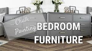 Watch as we take these pieces apart, sand, paint a. Vlog Chalk Painting My Bedroom Furniture Youtube